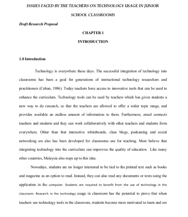 research proposal sample machine learning